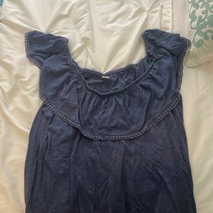 Old navy ruffled swing t shirt sz XL